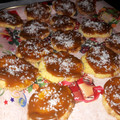 El cooksnap de Brune cuando hizo Alfajores de coco y dulce de leche.
