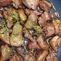 El cooksnap de Eva cuando hizo Higaditos de pollo al Pedro Ximinez 🐔.