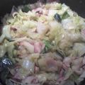 lilwiggler1058's cooksnap of when they made fried cabbage.