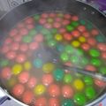 Cooksnap dari dhekan resti untuk resep Biji salak pelangi