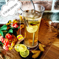 Cooksnap dari Lanjarsih/Mama Fifian ( MasakanRumahan) untuk resep Es Teh Jahe Jeruk Nipis