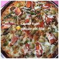 صورة من أميرة الصمت أميرة الصمت، شاركها بعد تجربة وصفة بيتزا ألفريدو الايطالية 🍕🧀🍗