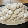 Cooksnap από Δήμητρα Χόρτη στη συνταγή Κουραμπιέδες μπουκίτσες χωρίς βούτυρο