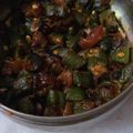 Himani saxena का कुकस्नैप जब उन्होंने प्याज वाली भिंडी (pyaz wali bhindi recipe in Hindi) बनाया था।