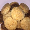 El cooksnap de Claudia Gonzalez cuando hizo Scones de queso.