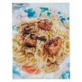 Cooksnap dari tata untuk resep Spaghetti Aglio e Olio with Butter Prawn