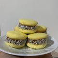 El cooksnap de Lena T cuando hizo 🔆Alfajores de Maizena🔆.