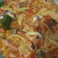 Cooksnap dari Zulie Mamak'e Robin untuk resep Lodeh Kuning Ikan Asap Labu Siam / Jipang (Jangan Iwak Ireng)