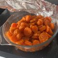 El cooksnap de Ana Pernas cuando hizo Zanahorias aliñadas.