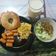 รูป Cooksnap ของ Claire S. เมื่อเขาทำ อาหารเช้า Bagel with cream cheese and smoke salmon