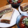 ruris7's cooksnap of when they made コンビーフのサンドウィッチ.