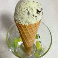 milkymarch's cooksnap of when they made チョコミントアイス.