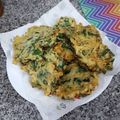 El cooksnap de Marcela Varas cuando hizo Buñuelos de Espinaca.