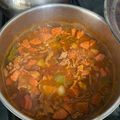 El cooksnap de Elena Moroles cuando hizo Carne a la mexicana.