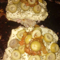 El cooksnap de Veronica Diaz cuando hizo Carré de cerdo a la napolitana.