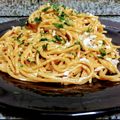 El cooksnap de Diana Elizabeth. cuando hizo Spaghetti de morrón con salsa de atún.👩🏼‍🍳🍝.
