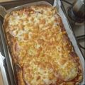 Alexandra Papp Cooksnap-ja, amikor elkészítette a(z) Vékony, pille könnyű pizzatészta, magyaros feltéttel receptet.