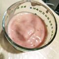 くーまんず's cooksnap of when they made ストロベリーバナナスムージー♪.