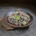 Cooksnap dari Thea Priestiashanti untuk resep Lawa' / Lawar jantung Pisang