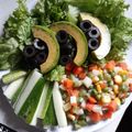 Cooksnap của Bạch Hương khi họ làm theo món Salad rau quả trộn dầu dấm và ức gà áp chảo