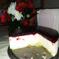 El cooksnap de Ana cuando hizo Tarta de queso con mermelada de moras.