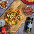 Suparna Sengupta's cooksnap of when they made নো ওভেন নো ইস্ট চিকেন পিজ্জা (Chicken pizza recipe in bengali).