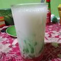 Cooksnap dari Nopitas untuk resep Es Cendol Sirup Pisang Susu (Tape Singkong)