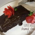 Cooksnap dari yovi yana untuk resep Super Moist Steamed Chocolate Cake, No bake No mixer