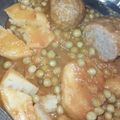 El cooksnap de Maru cuando hizo Albóndigas con papas.
