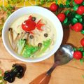 jocelin13 的 撈金魚蒸蛋烏龍麵 cooksnap