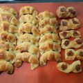 El cooksnap de María Amelia cuando hizo Medialunas de manteca.