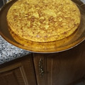 El cooksnap de Isi Martin cuando hizo Tortilla española.