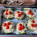 El cooksnap de Claudia Laca cuando hizo Zapallito relleno de quinoa.
