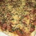 Cooksnap dari Elvi Khairina untuk resep Pizza Sosis kakak