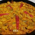 El cooksnap de Encar cuando hizo Paella valenciana.