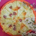 Cooksnap dari Risania Nurvita untuk resep Pizza nasi anak (menu sarapan)