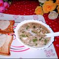 Manashi Saha's cooksnap of when they made #হরিয়ালি এগ চিকেন স্যুপ (    Hariyali Egg Chicken soup recipe in bengali).
