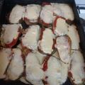 El cooksnap de Verónica cuando hizo Pizza de Berenjenas.