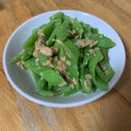 YUKI401120's cooksnap of when they made ヘビウリのツナマヨ炒め.