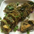 Falguni Chauhan ( The 🏡 Chef )'s cooksnap of when they made અળવી નાં પાતરા (Arabi Patra recipe in Gujarati).