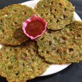 लता धानापुने's cooksnap of when they made भाजणीचे थालिपीठ (bhajaniche thalipeeth recipe in marathi).