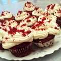 zainab.akef's cooksnap of when they made Red Velvet Cupcakes with Cream Cheese Frosting.
