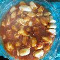 El cooksnap de Cami Lopardo cuando hizo Ñoquis de papas.