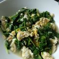 Cooksnap dari Amelia Amko untuk resep Tumis sayur bayam dan telur,menu sederhana
