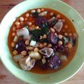 El cooksnap de Lucas Rodriguez cuando hizo Potaje de acelga  y garbanzos.