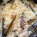 Cooksnap Cempaka Putih semasa beliau membuat Nasi Kuning Utara.