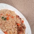 khadijah yusuf's cooksnap of when they made Indomie mai Nama da cucumber.