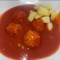 Berki Aténé Cooksnap-ja, amikor elkészítette a(z) Paradicsomos húsgombóc receptet.