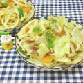 みかかめ's cooksnap of when they made めんつゆで✻簡単✻焼きうどん♬.