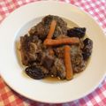 Cooksnap de Caroline Maire sur la recette Tagine de boeuf au pruneaux